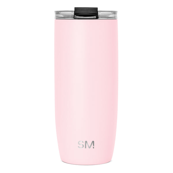 simple modern Voyager Tumbler with Clear Flip Lid & Straw