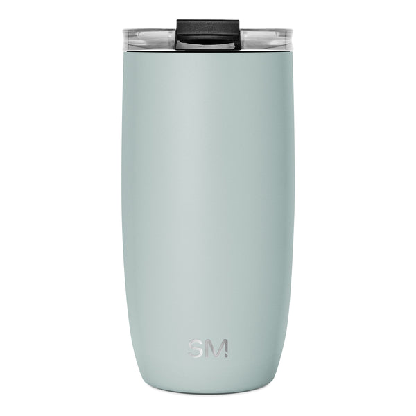 simple modern Voyager Tumbler with Clear Flip Lid & Straw