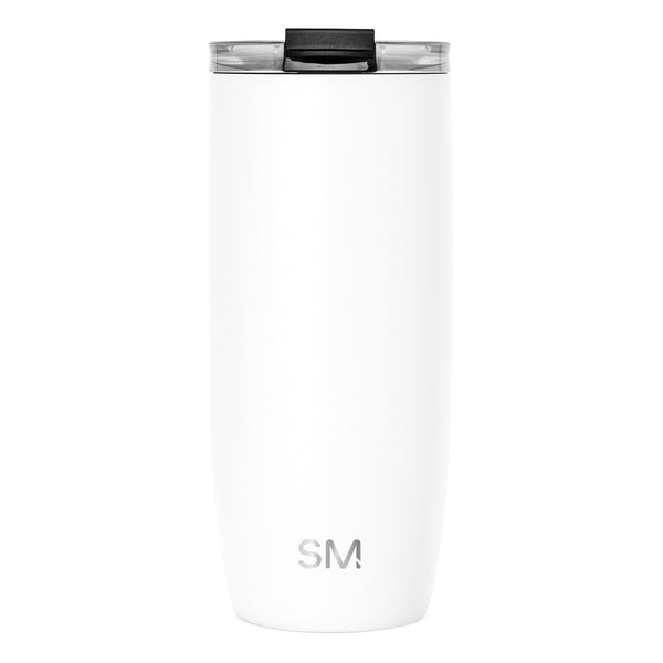 simple modern Voyager Tumbler with Clear Flip Lid & Straw
