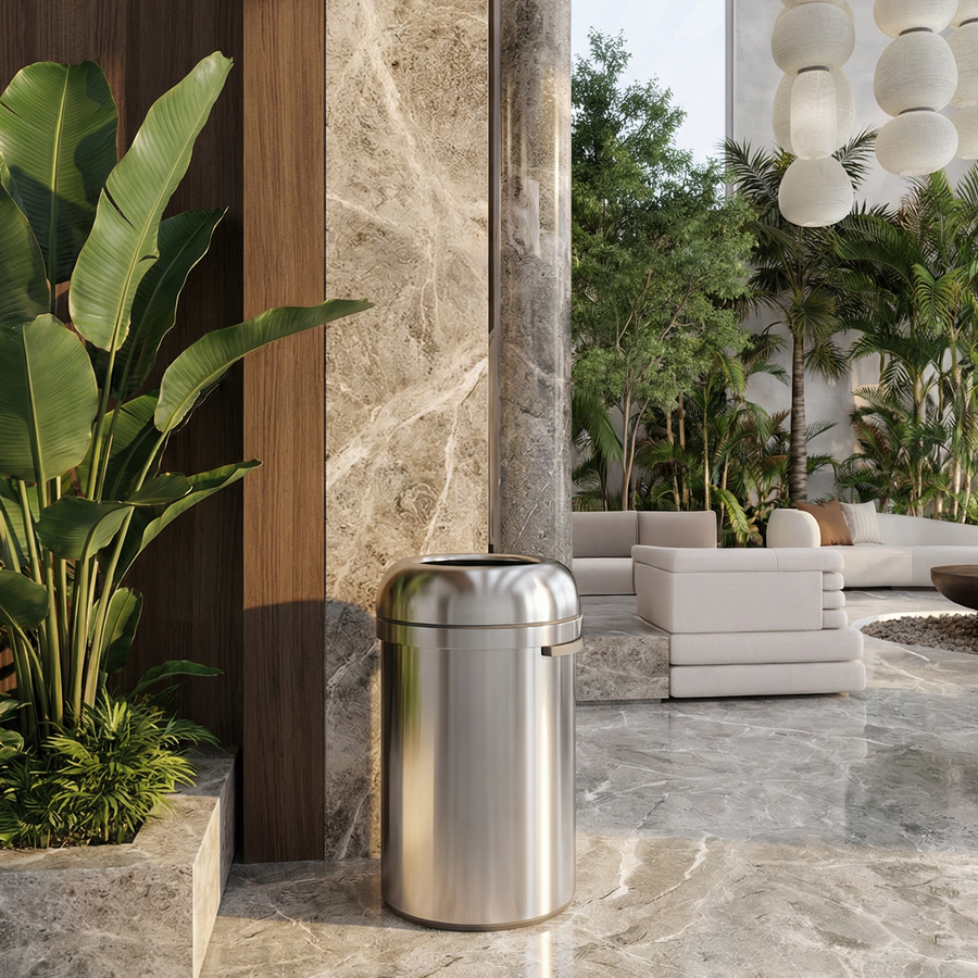 Simplehuman All-Steel Bullet Can