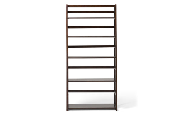 Simpli Home 30 Inch 5 Shelf Ladder Bookcase (Set Of 2)