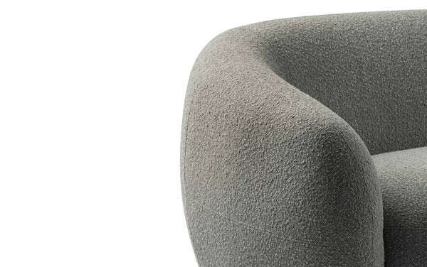 Simpli Home 69 Inch Loveseat In Boucle Performance Fabric