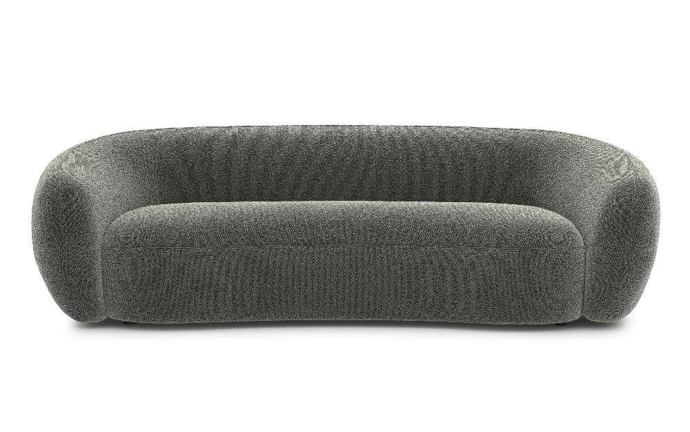 simpli home 89 inch Sofa in Boucle Performance Fabric