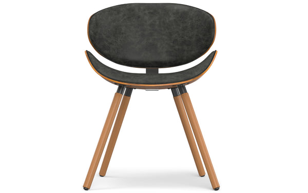 Simpli Home Dining Chair In Distressed Vegan Leather