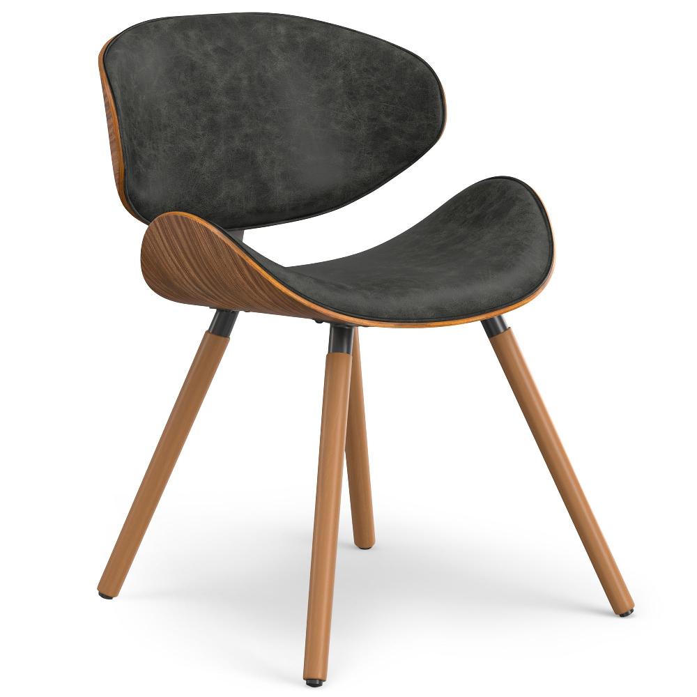 simpli home Dining Chair in Distressed Vegan Leather