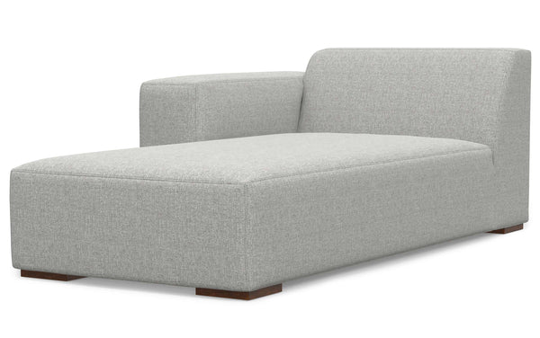 Simpli Home Left Chaise Module In Performance Fabric