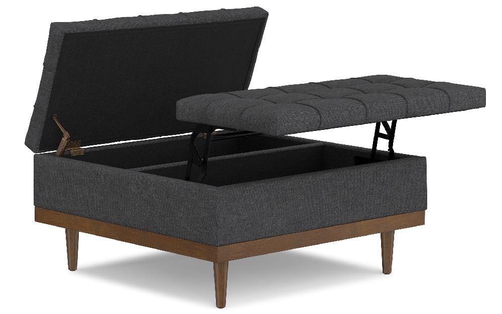 simpli home Lift Top Table Storage Ottoman in Linen simpli home Lift Top Table Storage Ottoman in Linen