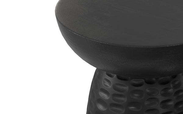 Simpli Home 13 Inch Accent Table In Mango