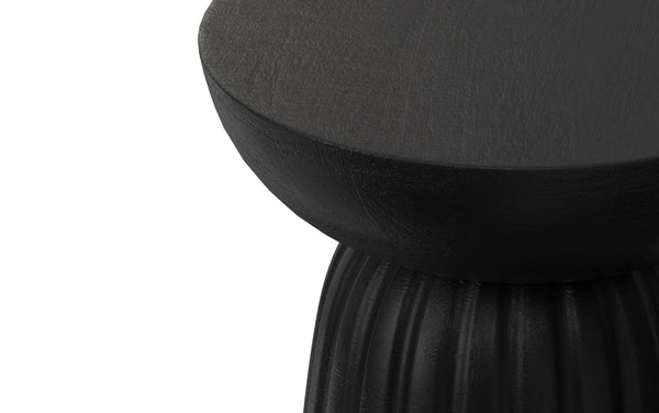 Simpli Home 13 Inch Stripe Accent Table