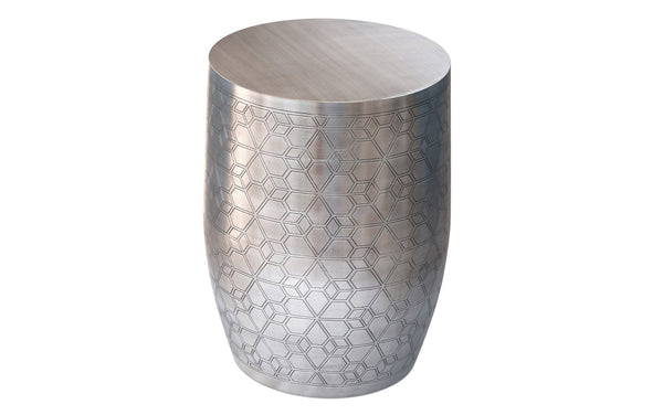 Simpli Home 15 Inch Geometric Pattern Accent Table