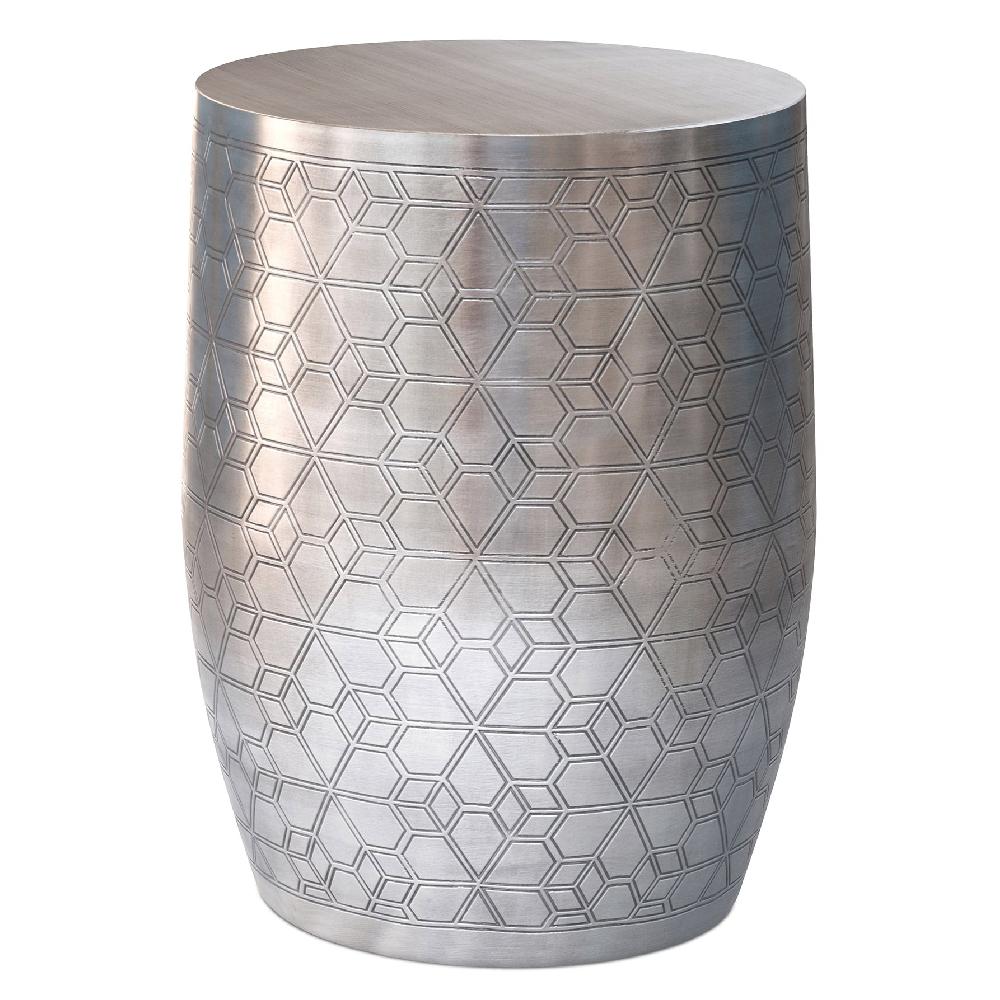 simpli home 15 inch Geometric Pattern Accent Table