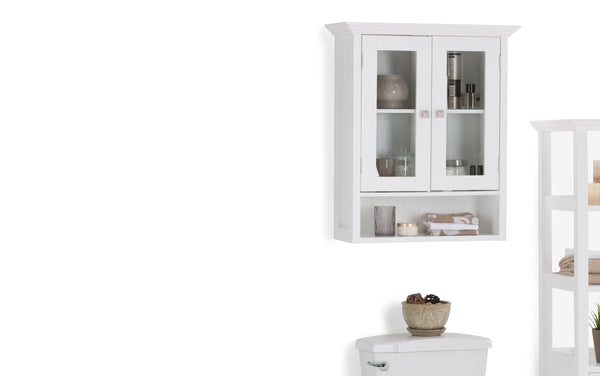 Simpli Home 2 Door Bath Cabinet