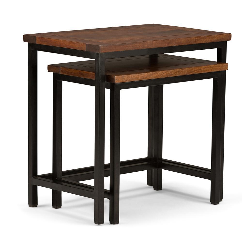 simpli home 2 Pc Nesting Side Table in Mango