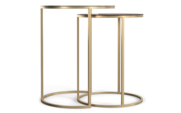 Simpli Home 2 Pc Nesting Table