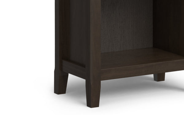 Simpli Home 24 Inch 5 Shelf Bookcase