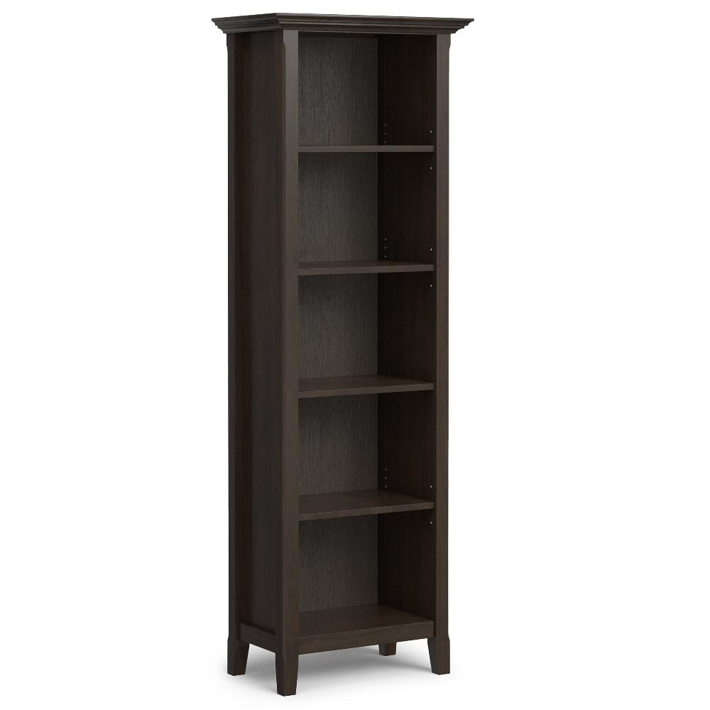 simpli home 24 inch 5 Shelf Bookcase
