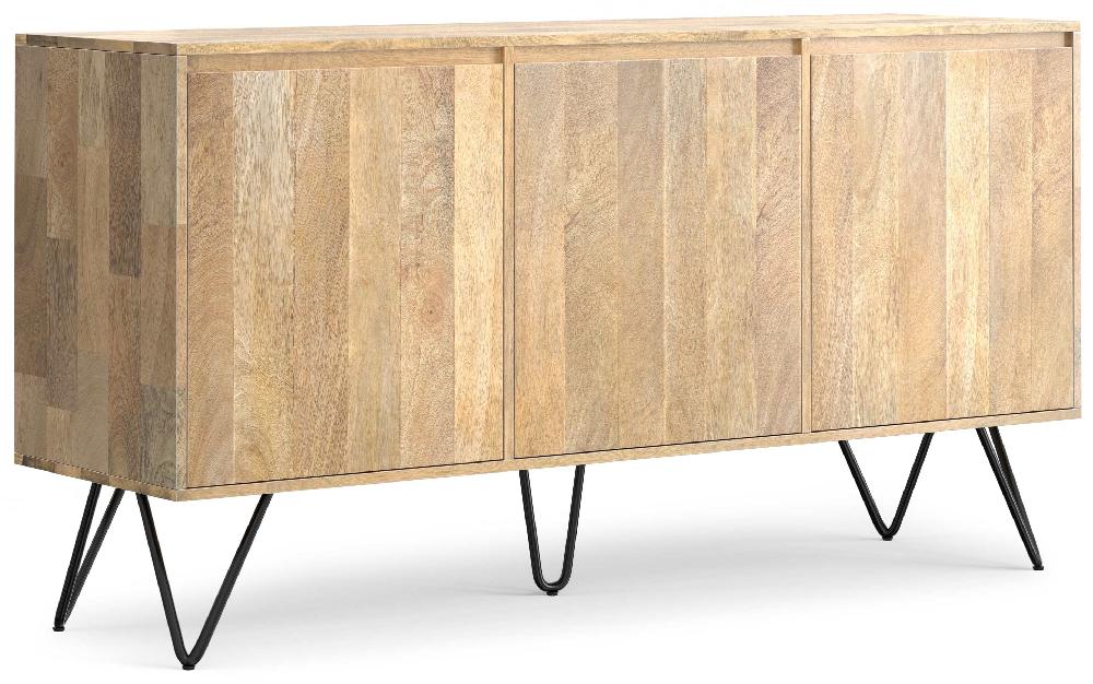 simpli home 3 Door Sideboard Buffet in Mango