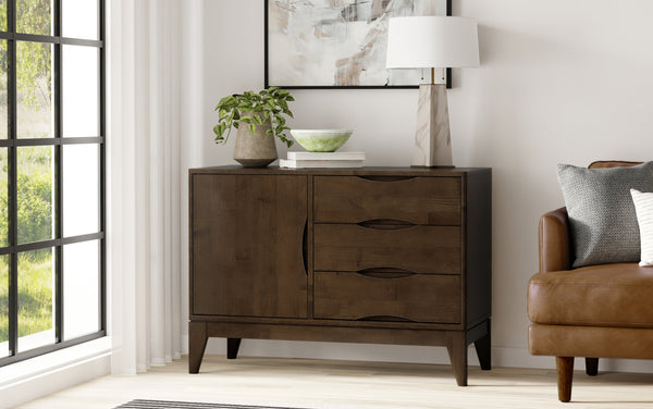 Simpli Home 3 Drawer Sideboard