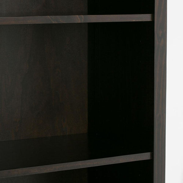 Simpli Home 30 Inch 5 Shelf Bookcase