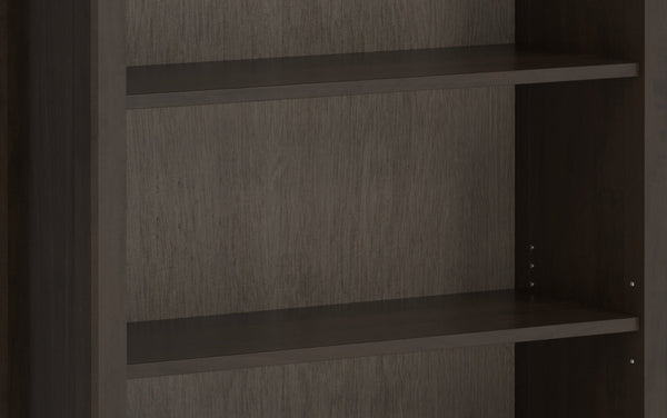 Simpli Home 36 Inch 5 Shelf Bookcase