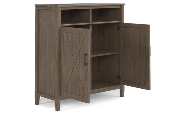 Simpli Home 39 Inch Storage Cabinet (Set Of 2)