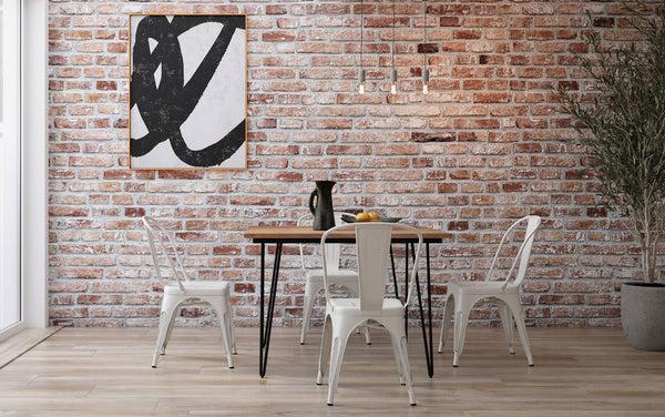 Simpli Home 42 Inch Square Dining Table In Mango