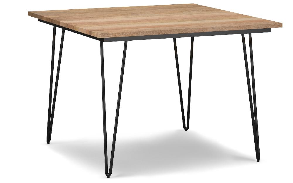 simpli home 42 inch Square Dining Table in Mango