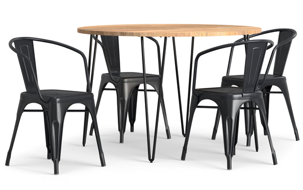 Simpli Home 5 Pc Dining Set