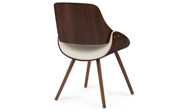 Simpli Home 5 Pc Dining Set With Wood Back Chair