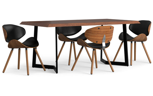 Simpli Home 5-Piece Dining Set