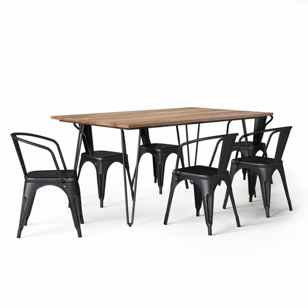 Simpli Home 7 Pc Dining Set