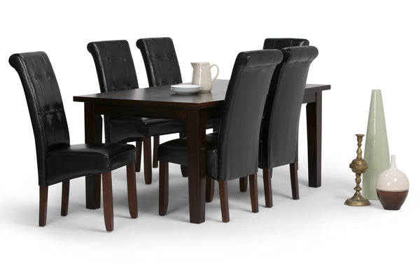 Simpli Home 7 Pc Dining Set