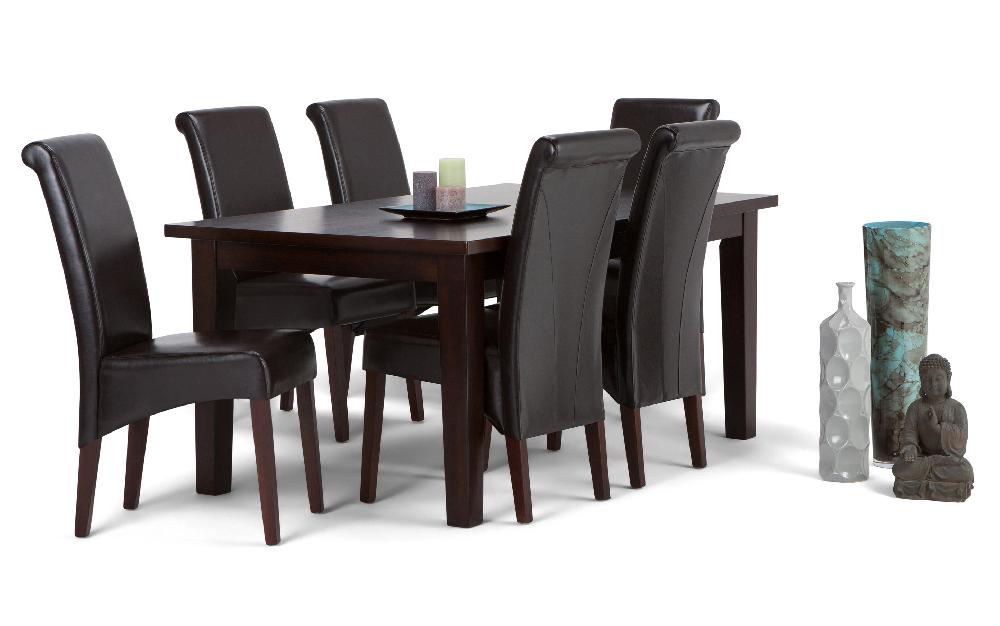simpli home 7 Pc Dining Set