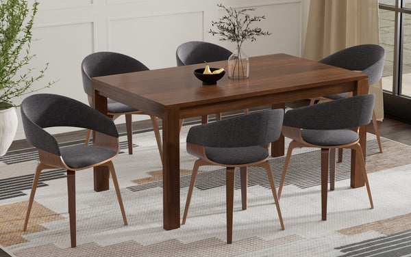 Simpli Home 7 Pc Dining Set