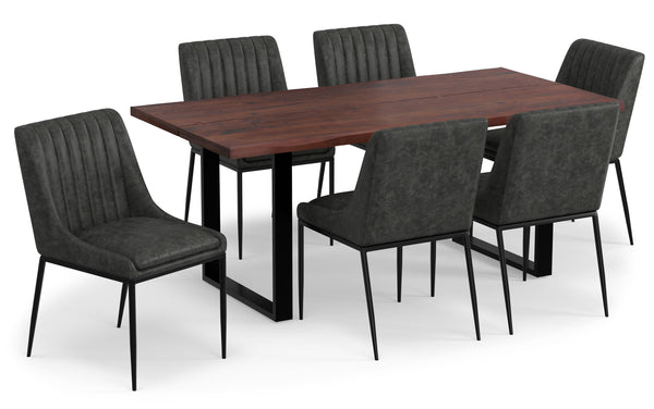 Simpli Home 7 Pc Dining Set