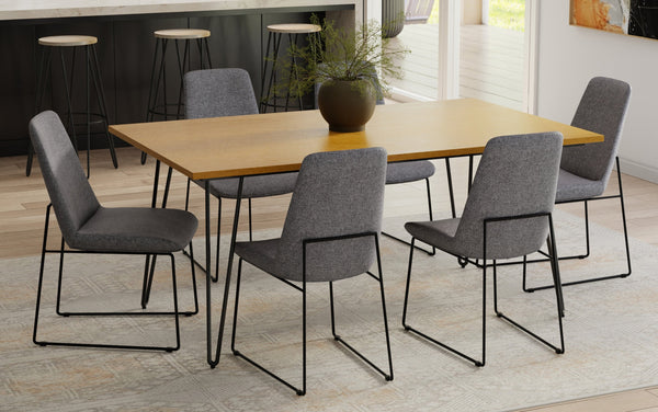 Simpli Home 7 Pc Dining Set