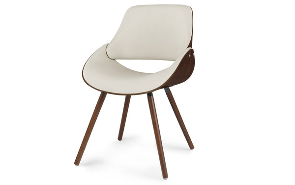 Simpli Home 7 Pc Dining Set With Wood Back Chair