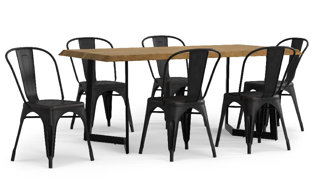 simpli home 7 Piece Dining Set