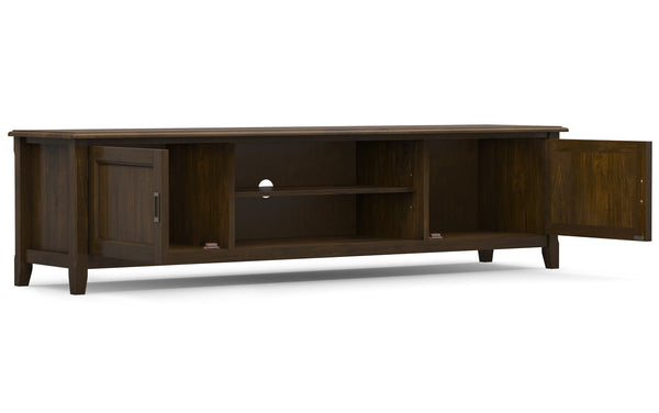 Simpli Home 72 Inch Low TV Media Stand