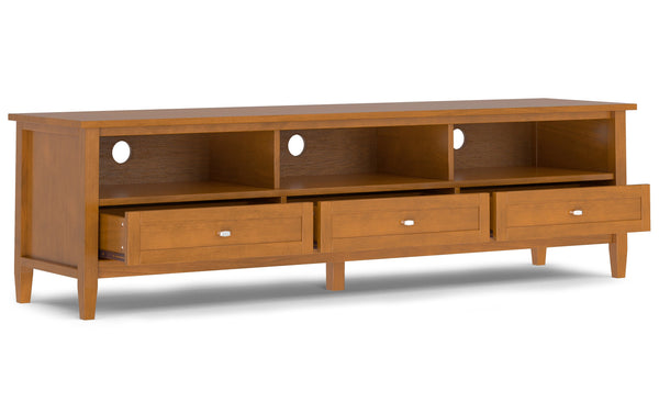 Simpli Home 72 Inch Low TV Media Stand