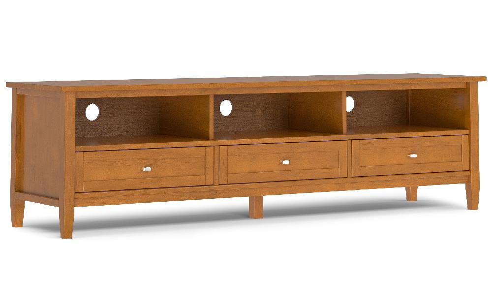 simpli home 72 inch Low TV Media Stand