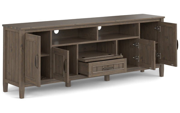 Simpli Home 72 Inch TV Media Stand