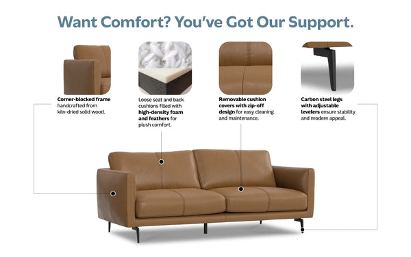 Simpli Home 81 Inch Sofa