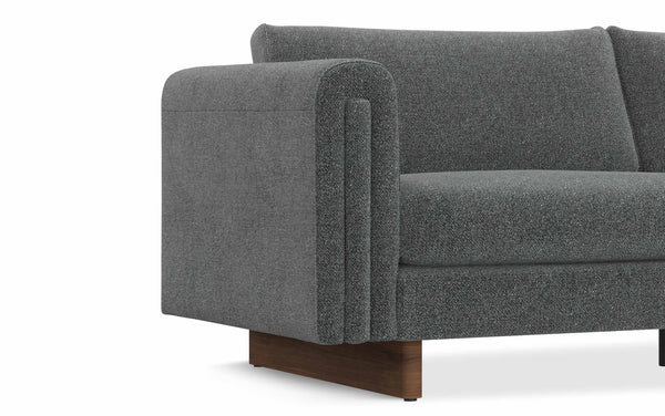 simpli Home 84 Inch Sofa In Performance Fabric