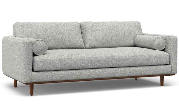 Simpli Home 89 Inch Sofa In Woven-Blend Fabric