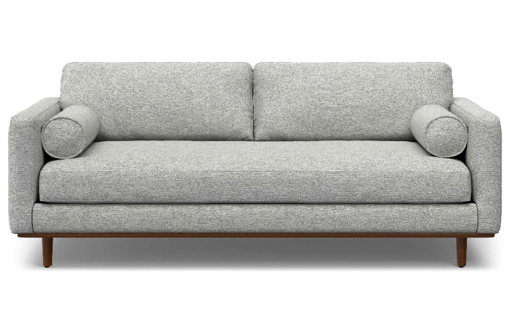 simpli home 89 inch Sofa in Woven-Blend Fabric