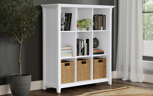 Simpli Home 9 Cube Bookcase