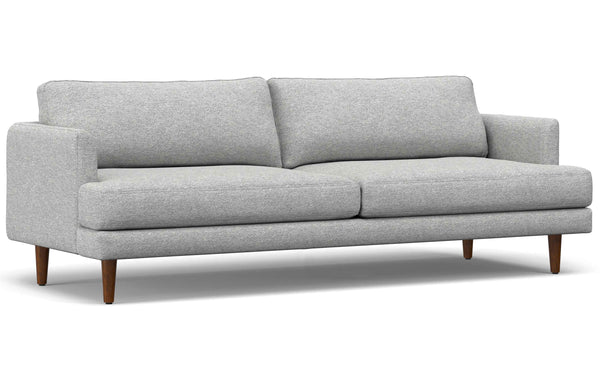 Simpli Home 90 Inch Sofa In Woven-Blend Fabric