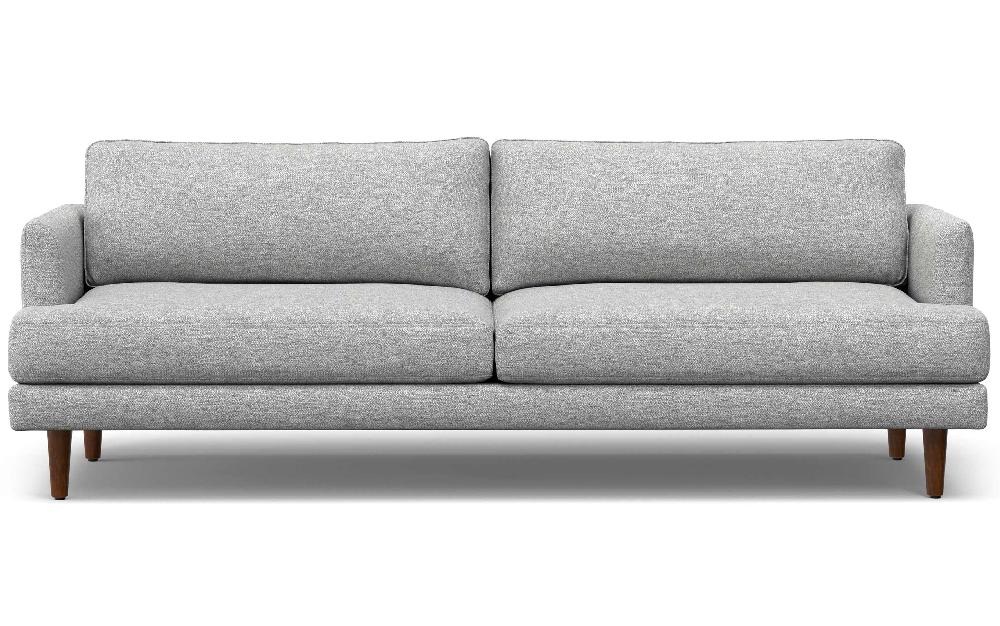 simpli home 90 inch Sofa in Woven-Blend Fabric