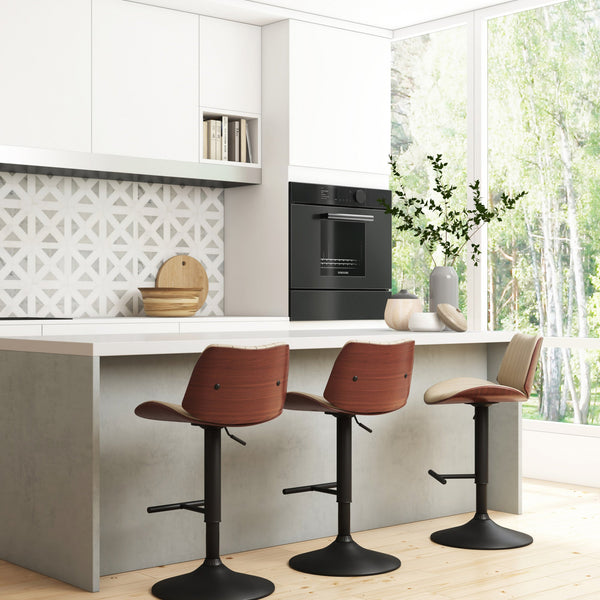 Simpli Home Adjustable Bar Stool